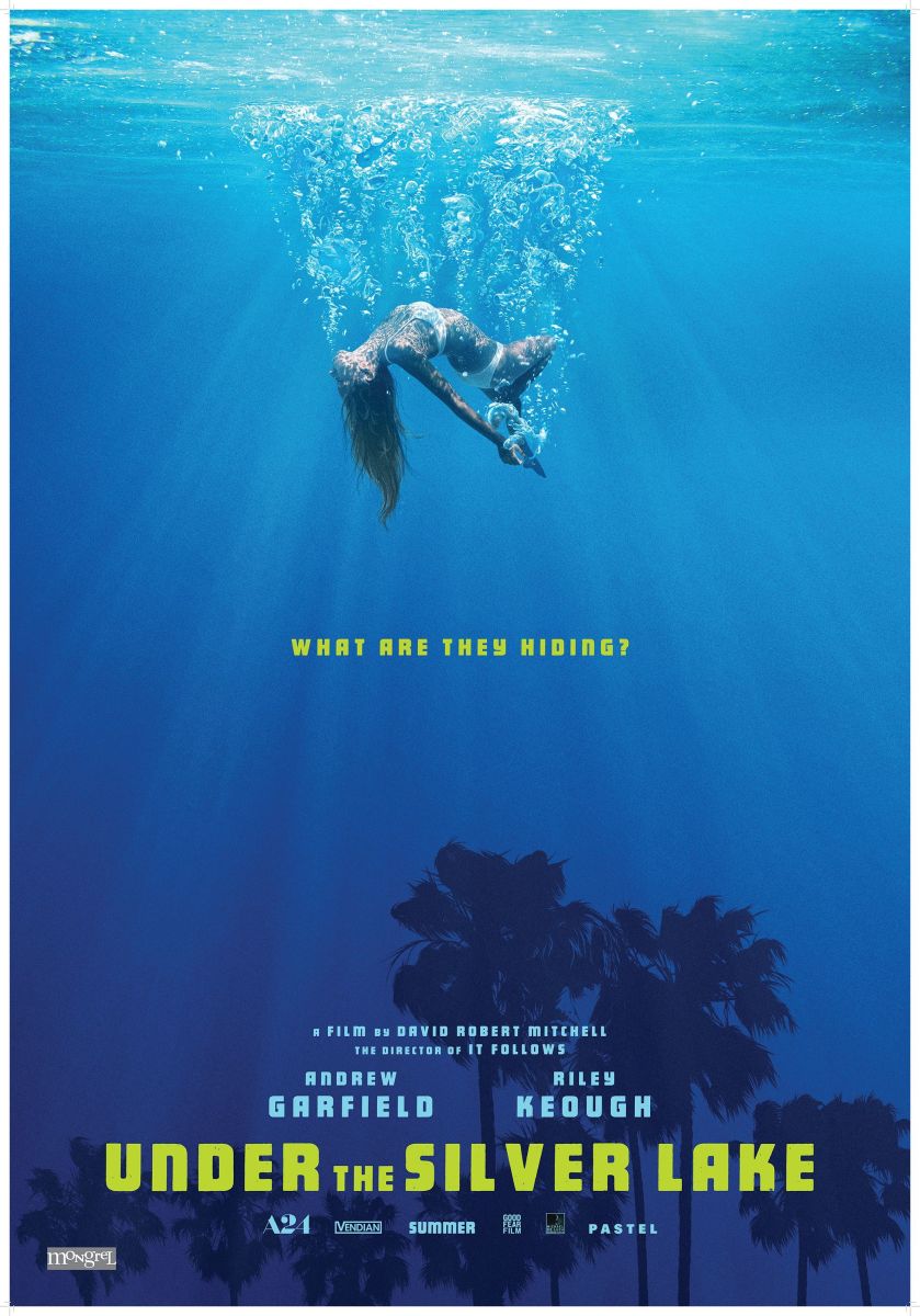Image result for under the silver lake poster